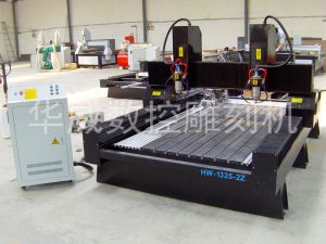 承德隆化县双头立体多功能石材雕刻机HW-1325-2Z