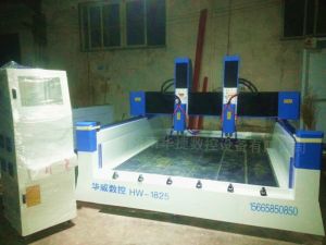 承德隆化县HW1825双头重型石材雕刻机